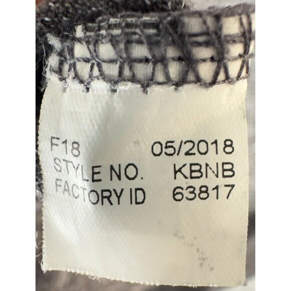 Pittsburgh Steelers T-Shirt Men S Majestic Charcoal Static Marled Raglan - Picture 5 of 9